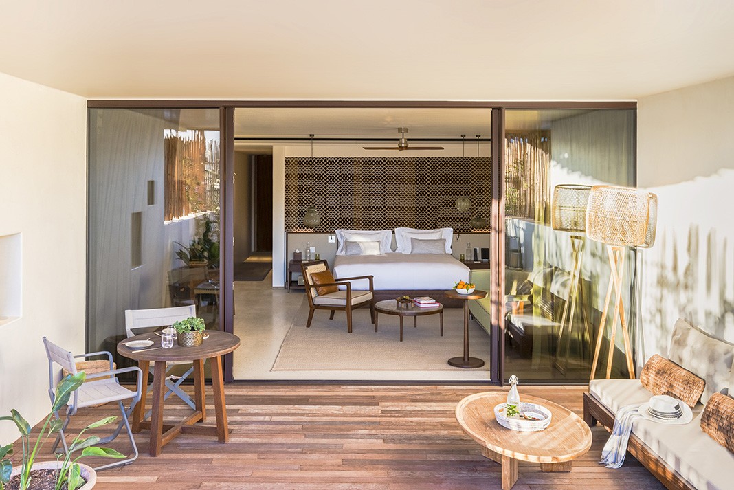 Sea View Junior Suite на курорте Six Senses Ibiza