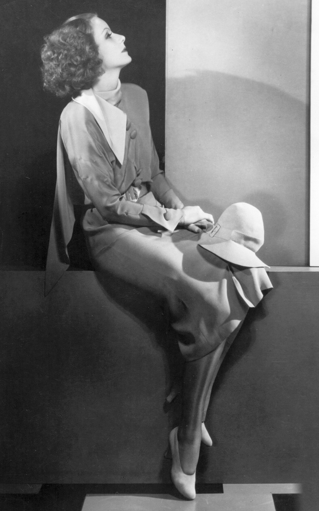 Актриса Грета Гарбо, 1930 г. Грета Гарбо, 1930 г.