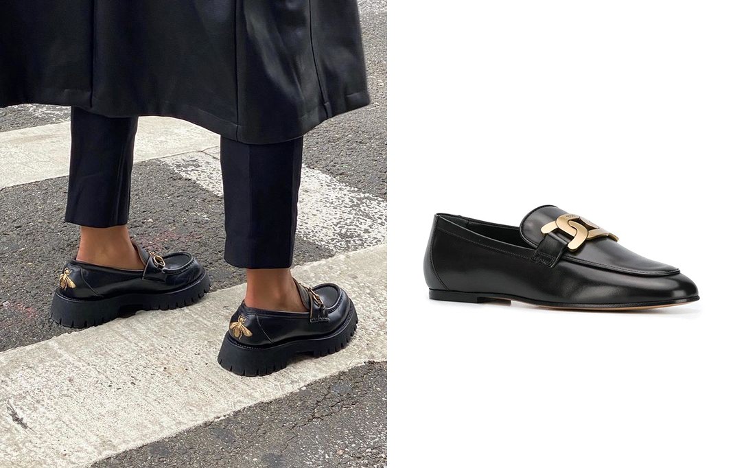 Лоферы Gucci, лоферы Tod's