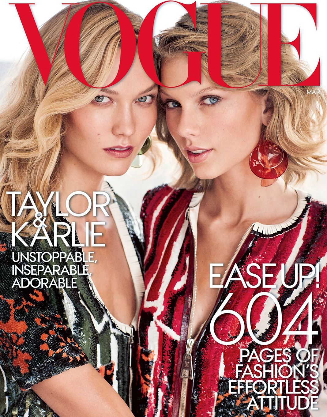 Карли Клосс, Тейлор Свифт на обложке журнала Vogue US
