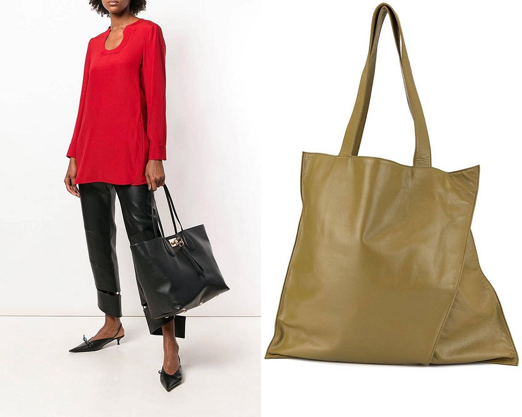 Сумка Salvatore Ferragamo, сумка Discord Yohji Yamamoto