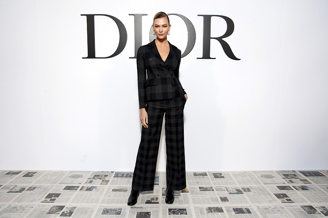 На шоу Dior Womenswear Осень/Зима 2020/2021