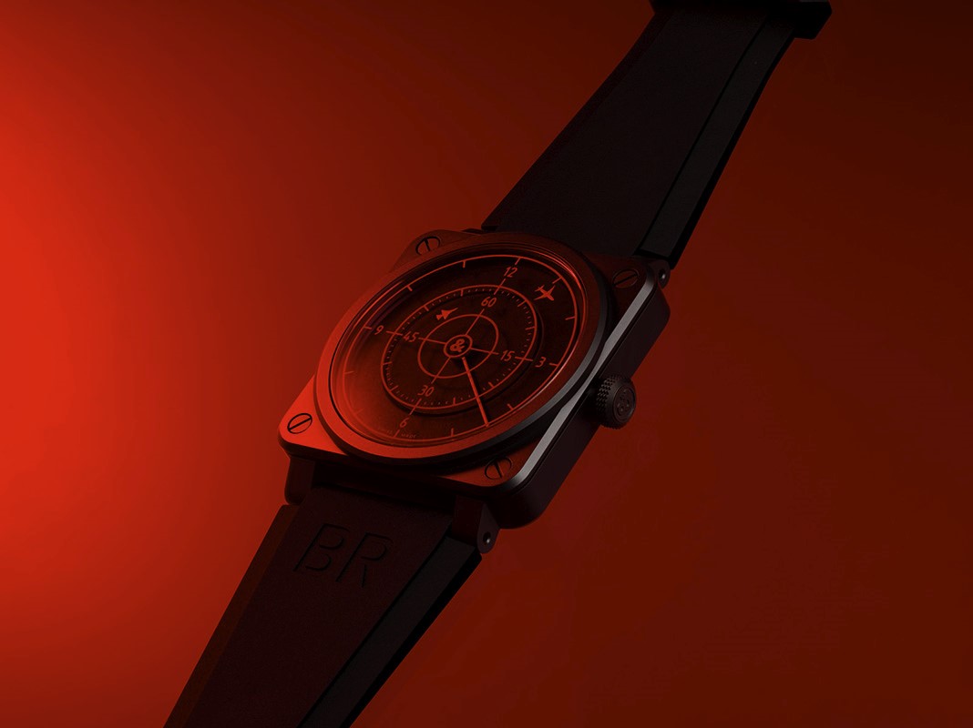 Новые часы Bell & Ross BR 03-92 Red Radar Ceramic 1 Новые часы Bell & Ross BR 03-92 Red Radar Ceramic