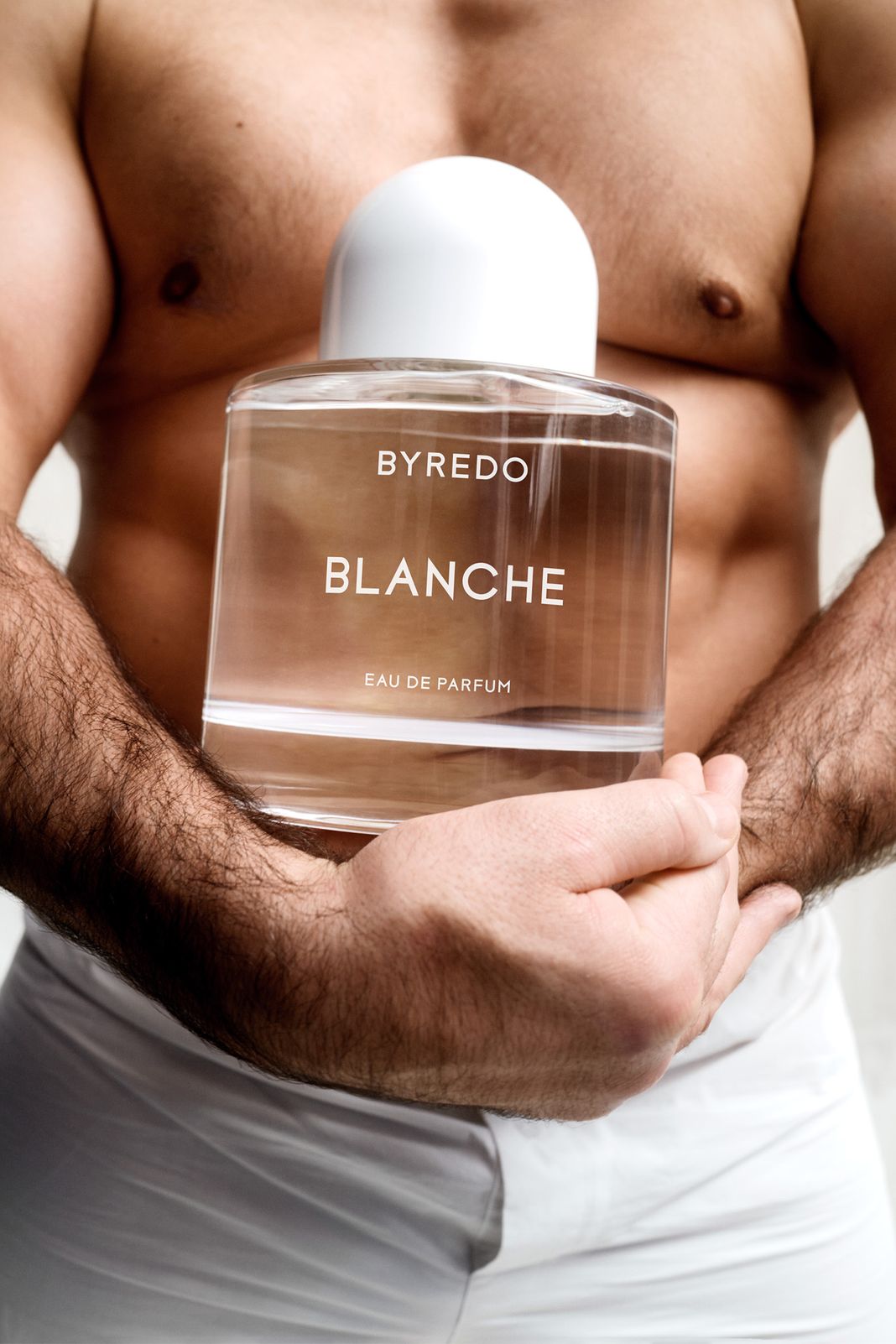 Илир Латифи (Ilir Latifi) в рекламной кампании Blanche от Byredo