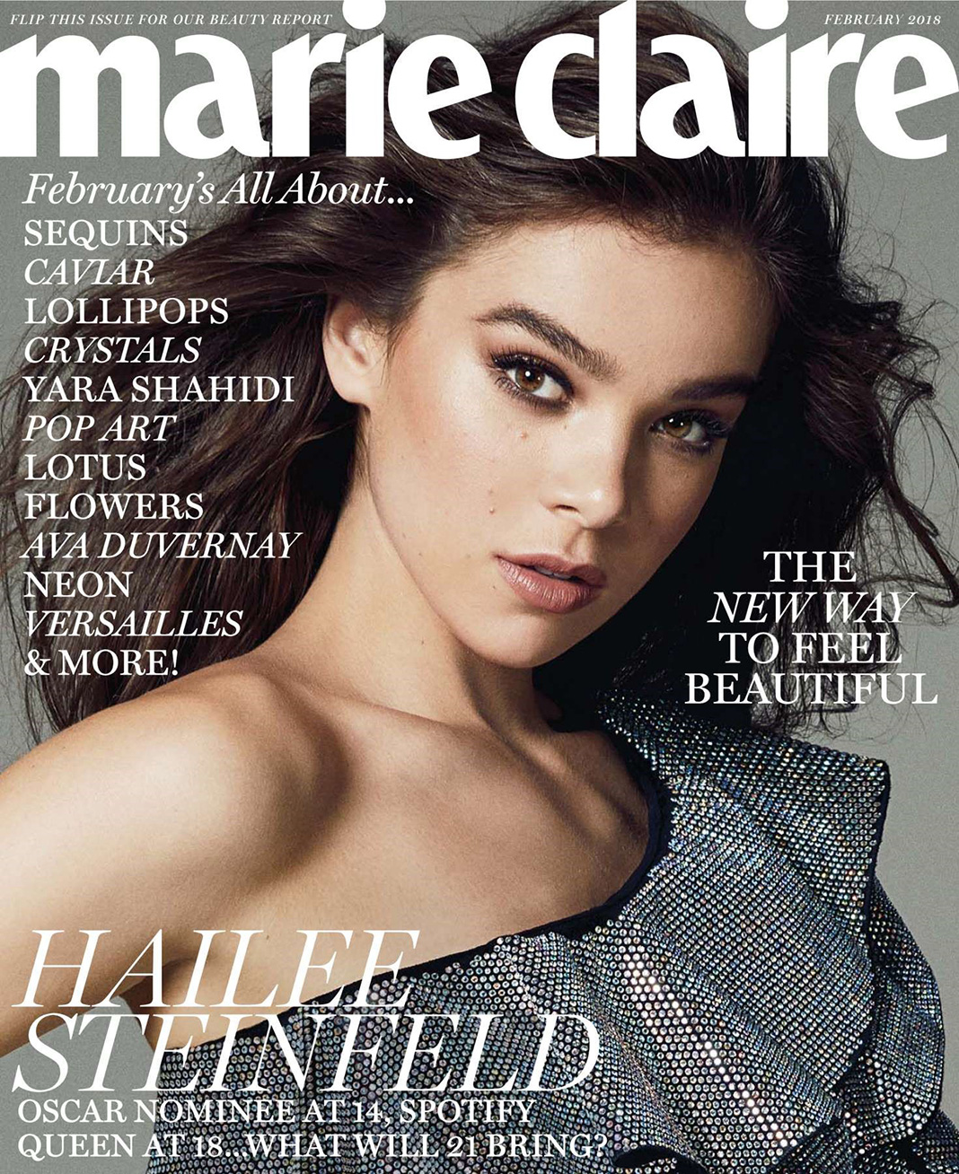 На обложке журнала Marie Claire