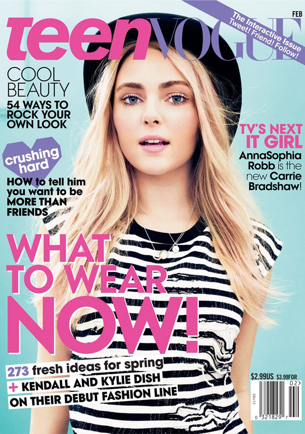 На обложке журнала Teen Vogue