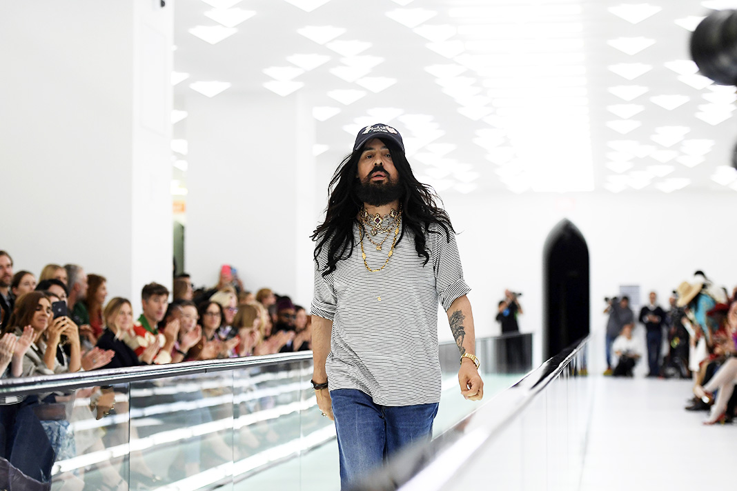 Алессандро на шоу Gucci Весна/Лето 2020 в рамках Недели моды в Милане, 22 сентября 2019 г.