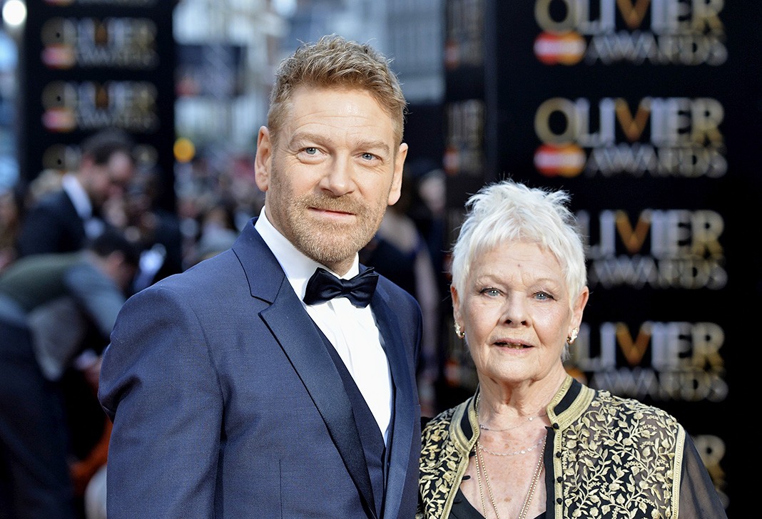 Кеннет Брана, Джуди Денч на церемонии вручения премии The Olivier Awards with Mastercard