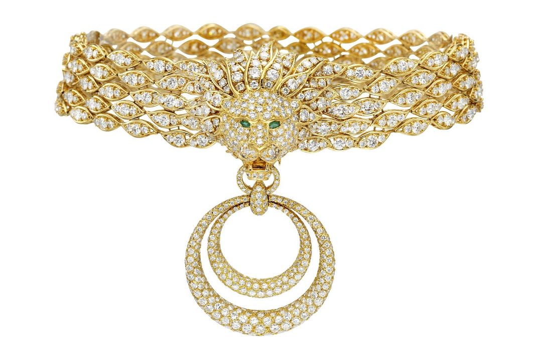 Van Cleef & Arpels, чокер-трансформер Barquerolles