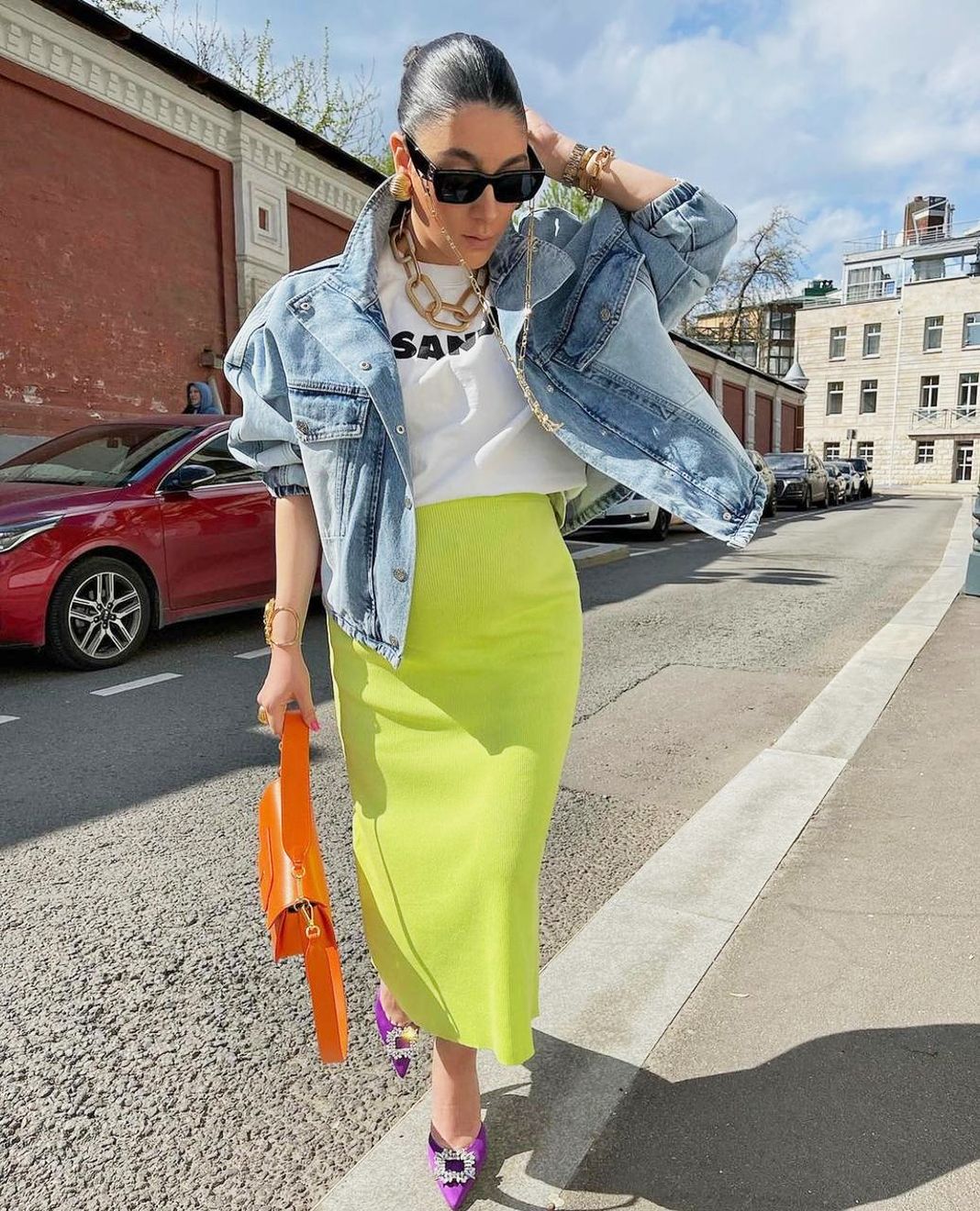 С чем носить юбку-карандаш look 7 Юбка-карандаш look 7