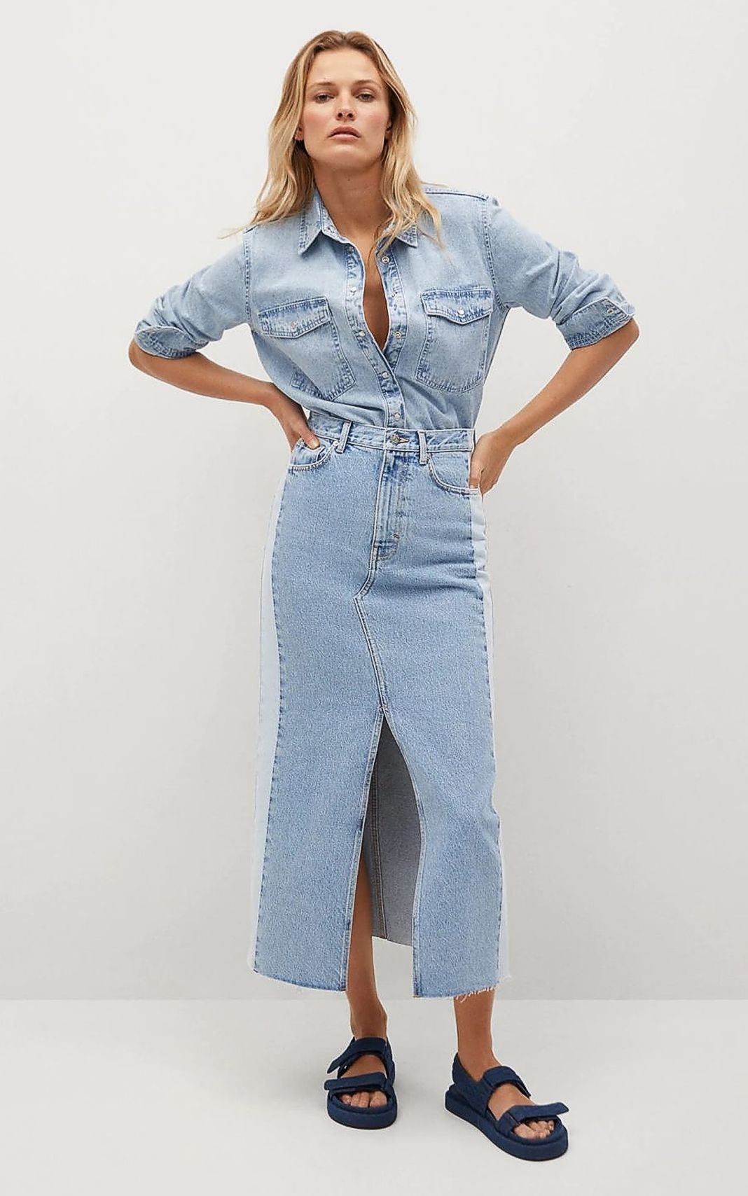 С чем носить юбку-карандаш look 4 Юбка-карандаш look 4