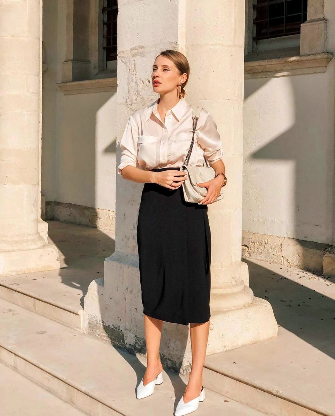 С чем носить юбку-карандаш look 11 Юбка-карандаш look 11