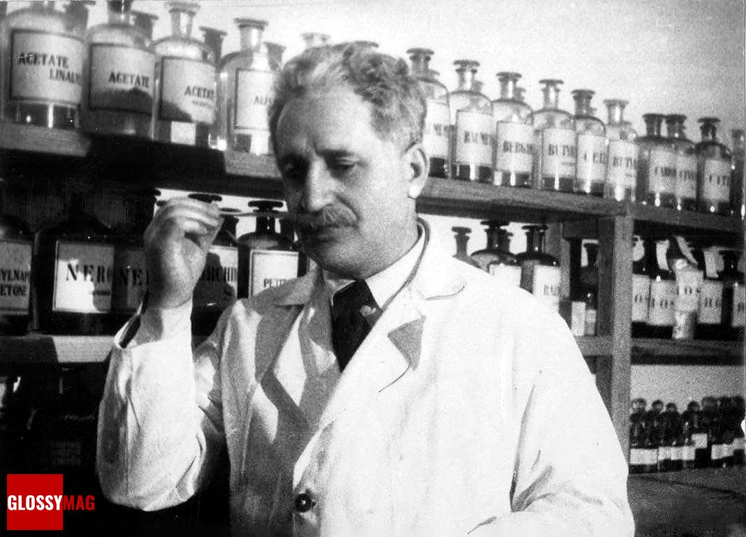 Парфюмер Август Мишель, фабрика Новая заря, 1937 г.