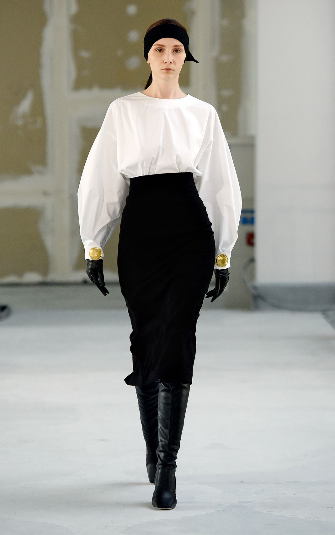 С чем носить юбку-карандаш look 1 Юбка-карандаш look 1