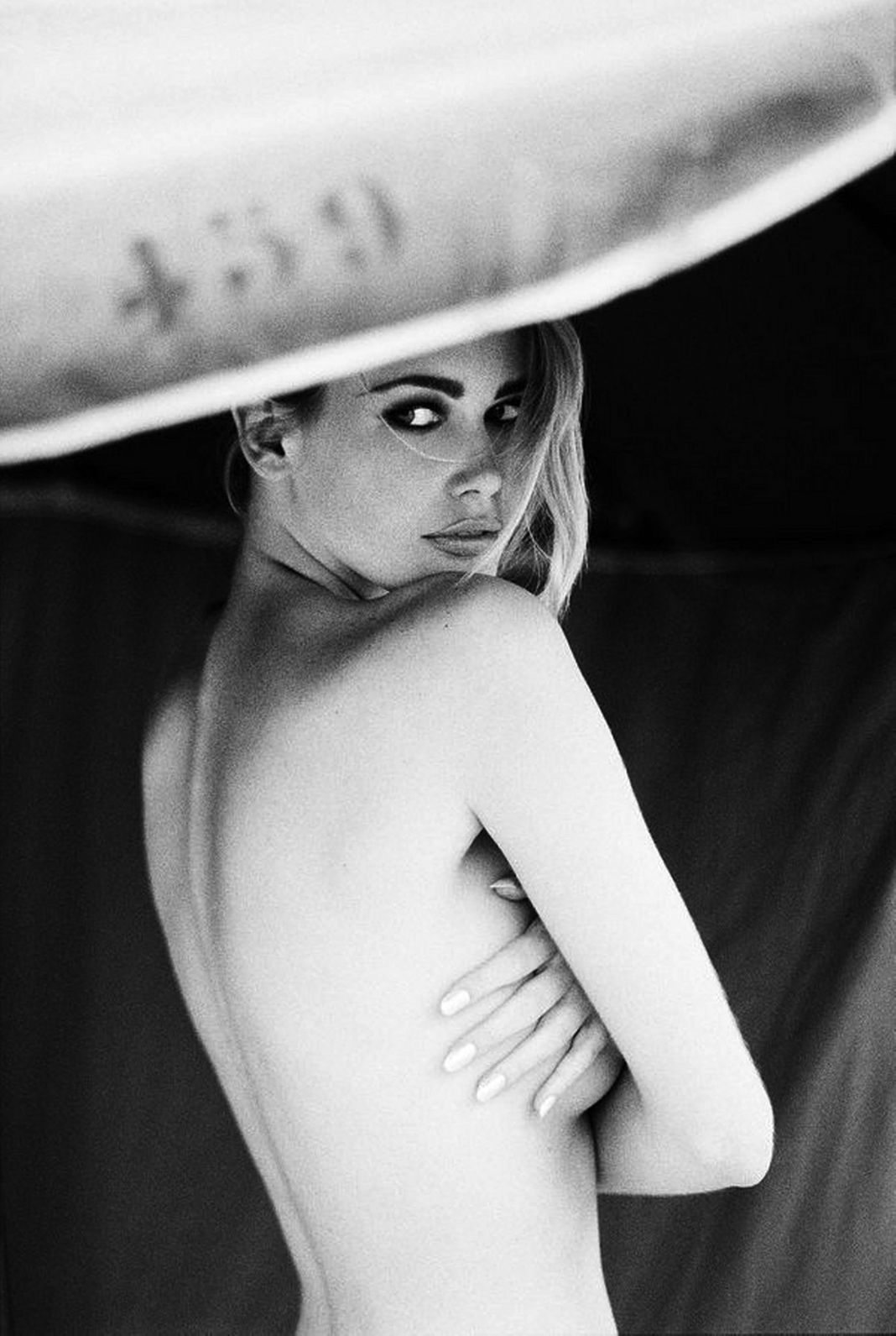 На обложке журнала Vogue Italy, 1990 На обложке журнала Vogue Italy