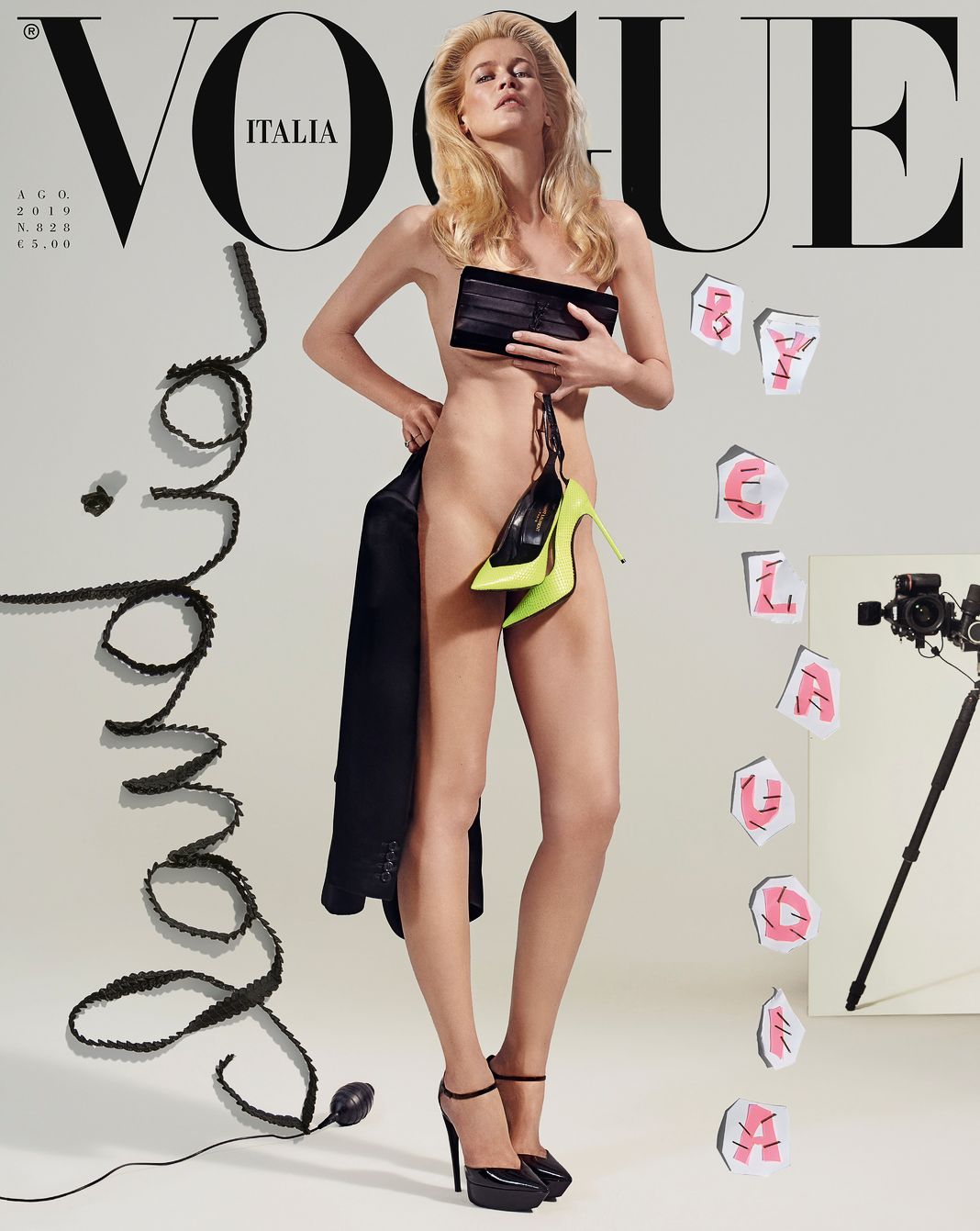 На обложке журнала Vogue Italia, 2019 На обложке журнала Vogue Italia