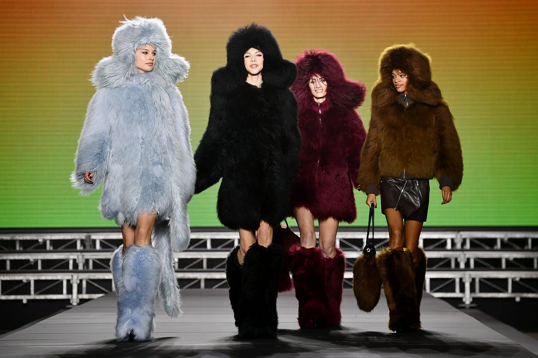 Во время показа Sonia Rykiel
