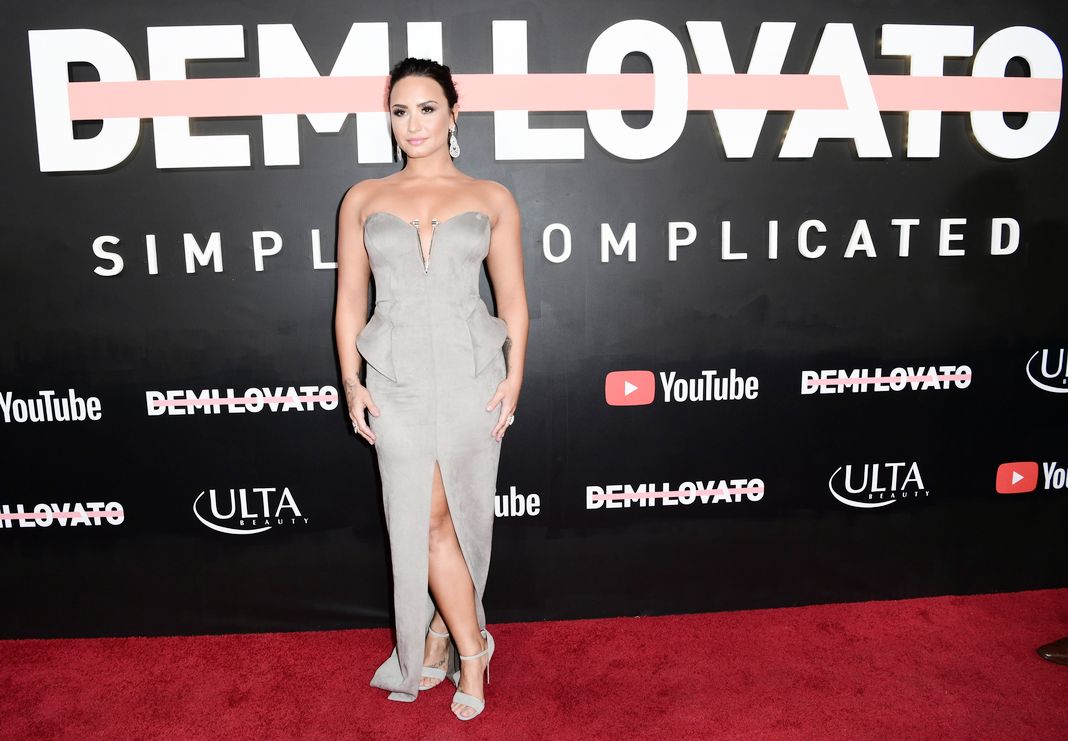 Деми Ловато на премьере «Demi Lovato: Simply Complicated»