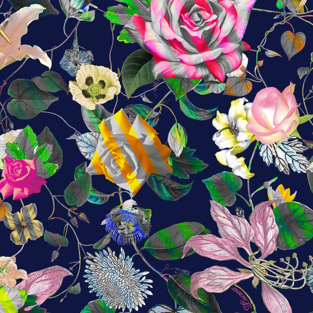 текстильный паттерн Christian Lacroix