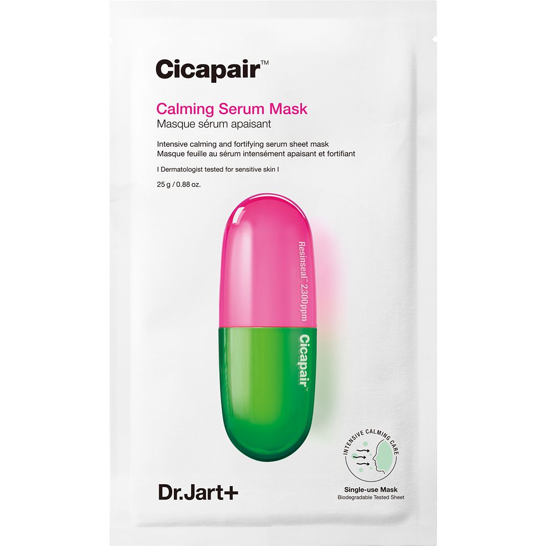 Dr.Jart+, успокаивающая маска-сыворотка «Антистресс» Cicapair Calming Serum Mask Dr.Jart+ «Антистресс» Cicapair Calming Serum Mask