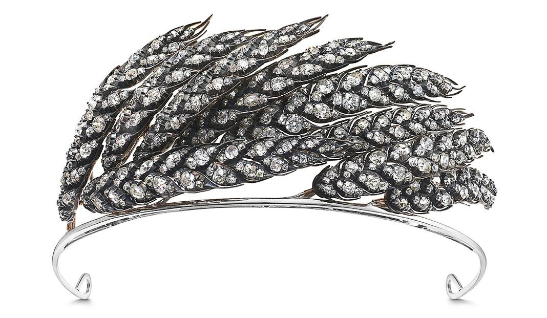 Chaumet, тиара Wheatsheaf, Париж
