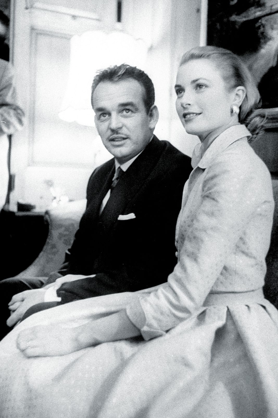 Принц Ренье и принцесса Грейс Келли, 1956 г. Принц Ренье и принцесса Грейс Келли