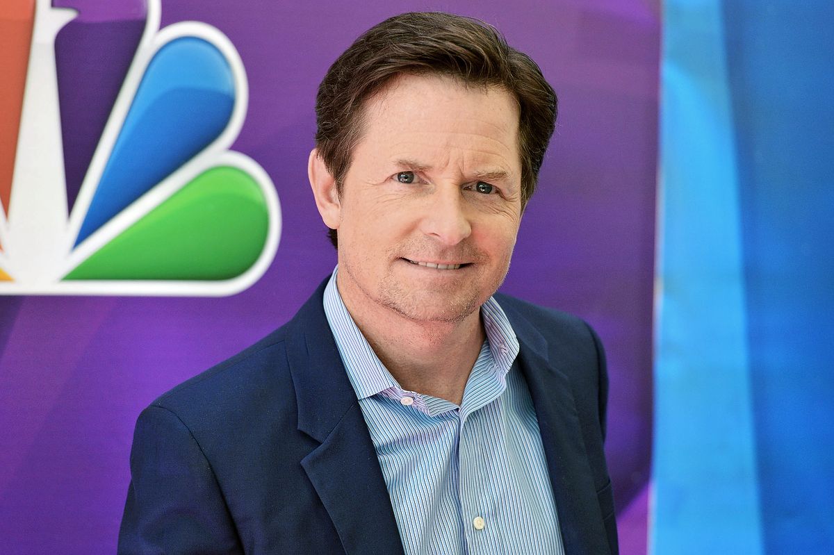 Майкл Джей Фокс на красной дорожке NBC Upfront Presentation 2013