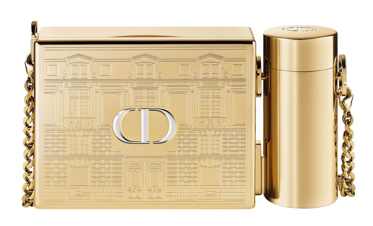 Dior, минодьер Rouge Dior Minaudière с футляром для помады из коллекции The Atelier of Dreams, фото 1