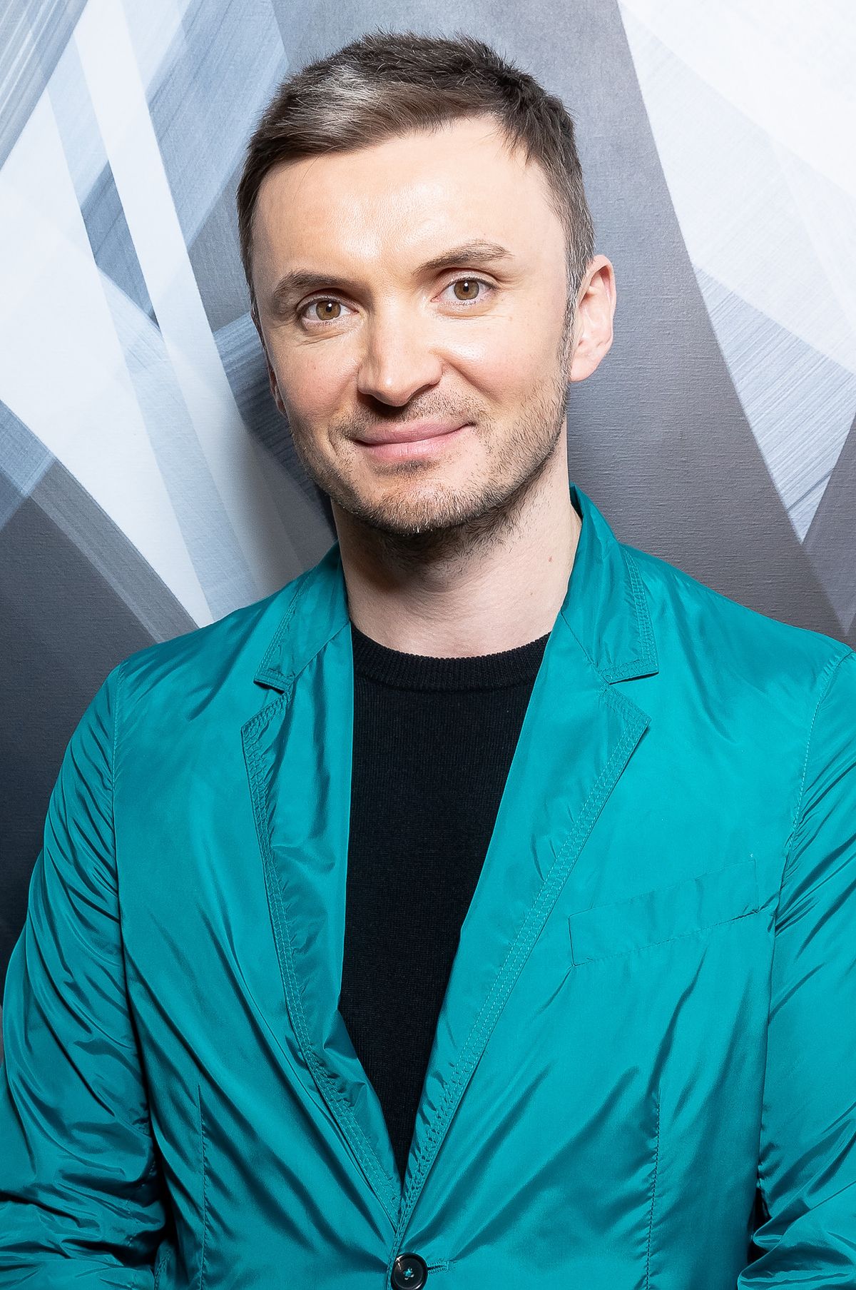 Евгений Заболотный на выставке Ромена Фроке «Линии и связи»