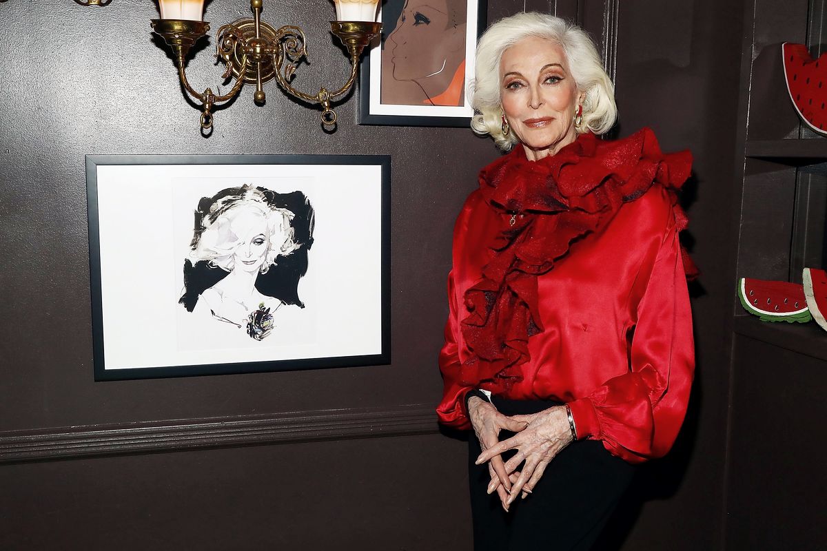 На мероприятии, посвященном сотрудничеству Michael Kors и David Downton, в Нью-Йорке, 14 февраля 2018 г.