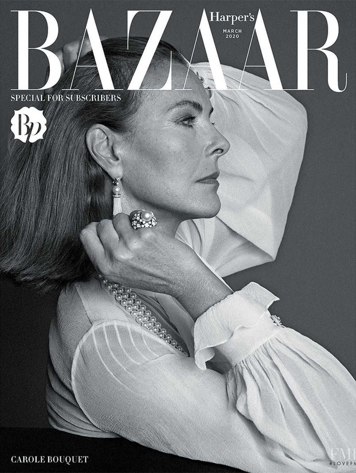 На обложке журнала Harper's Bazaar Japan, март 2020 г. На обложке журнала Harper's Bazaar Japan