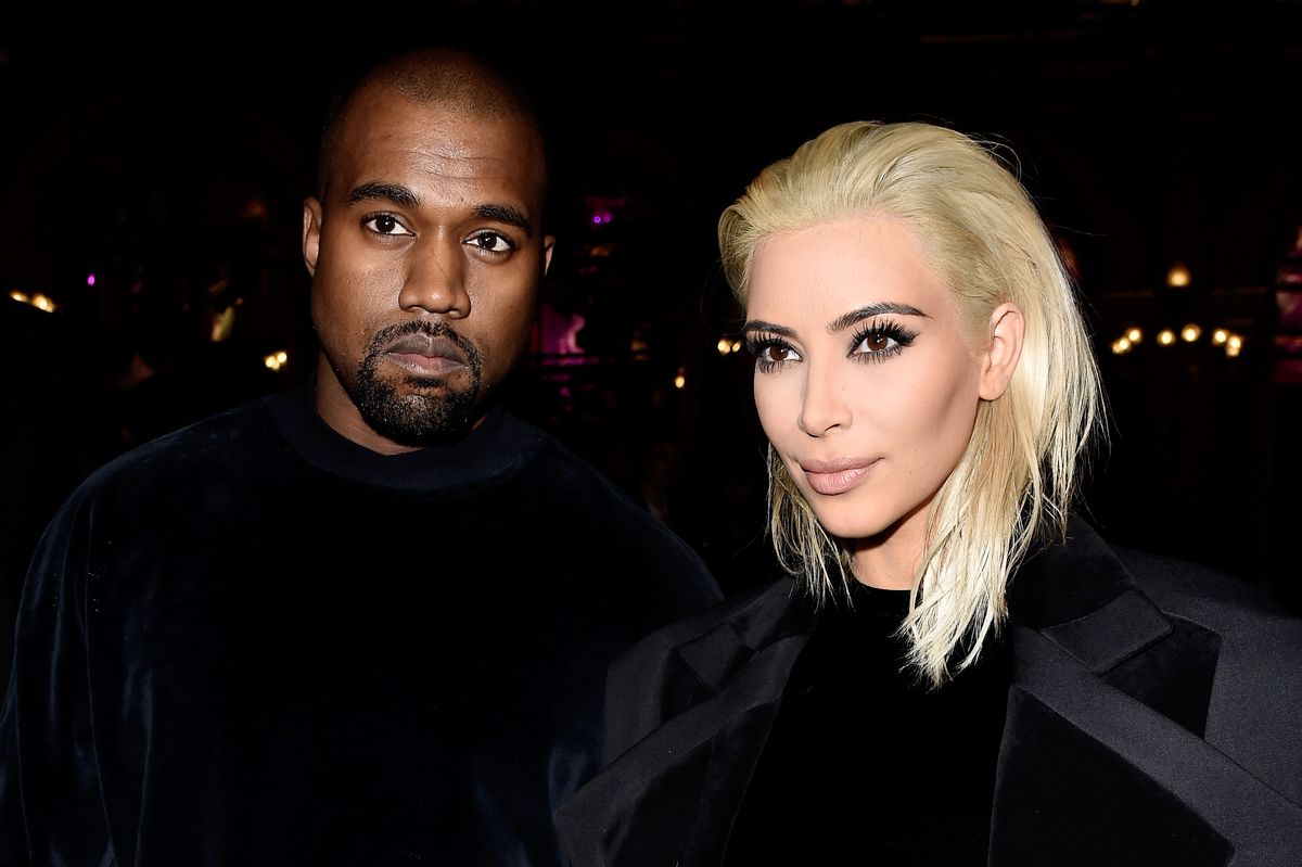 Марио Дедиванович и Ким Кардашьян на открытии KKW Beauty в Лос-Анджелесе, 20 июня 2018 г. Ким Кардашьян и Канье Уэст на показе Balmain в рамках Недели женской одежды