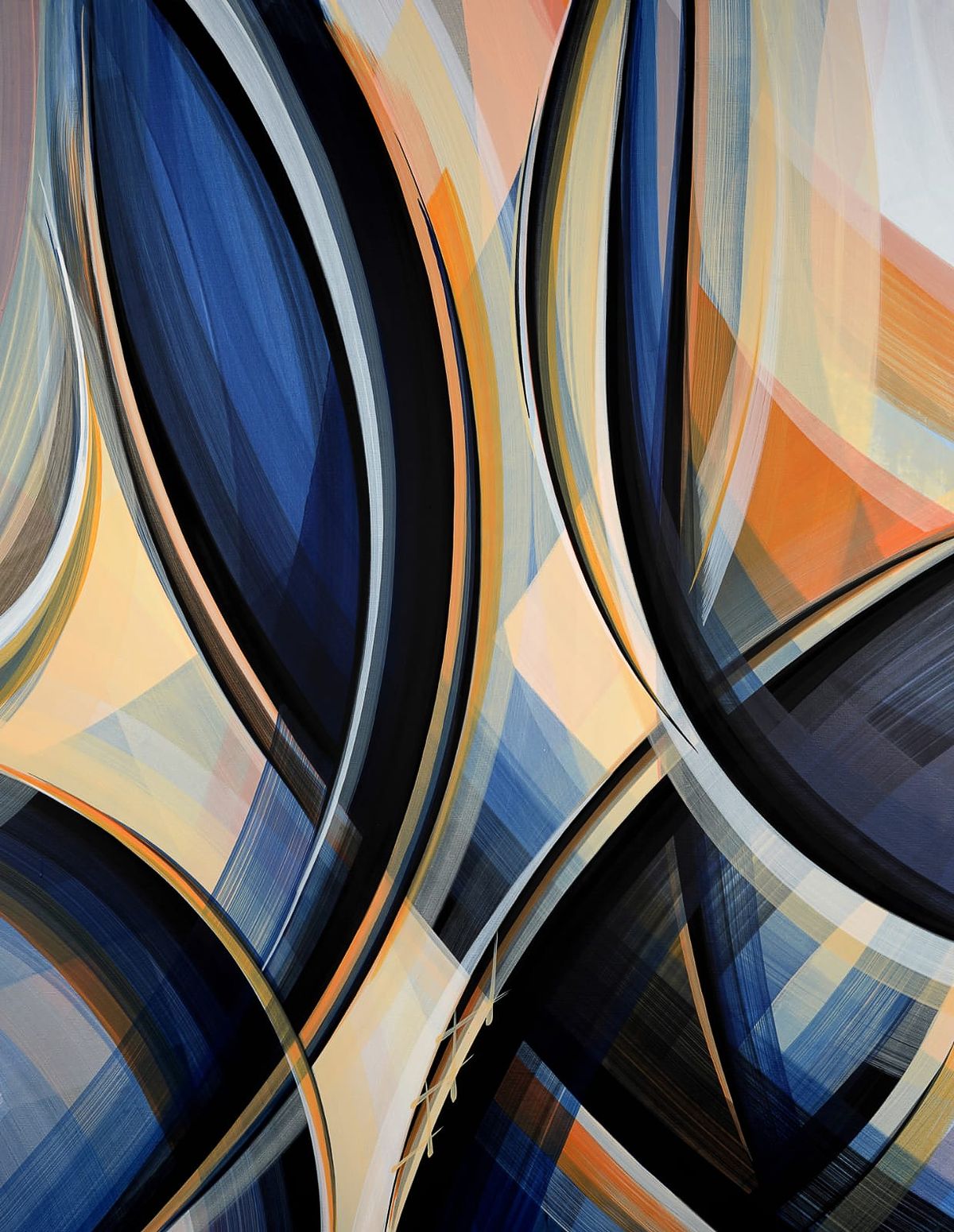 Ромен Фроке. Pulsation, 120x93 см