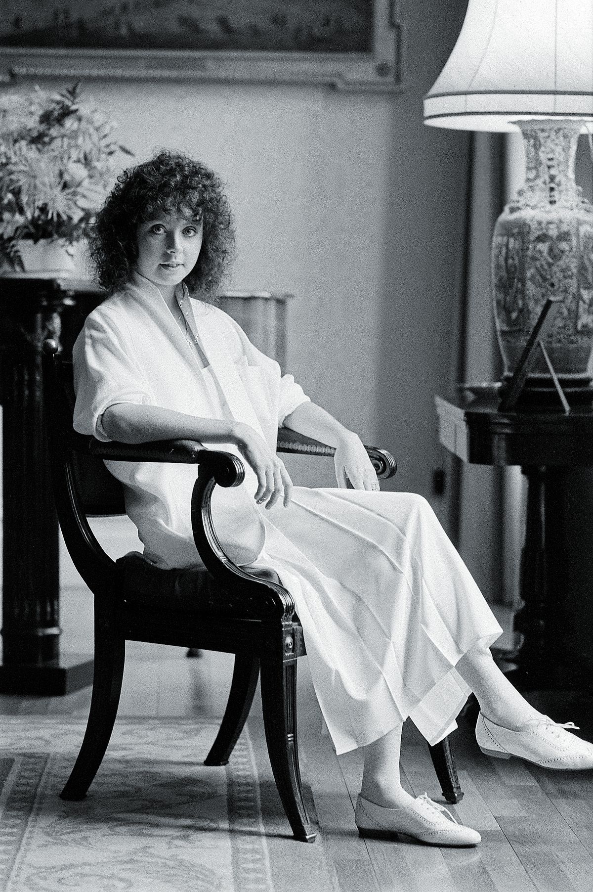 Сара Брайтман в Лондоне, 1 апреля 1985 г. Сара Брайтман в Лондоне