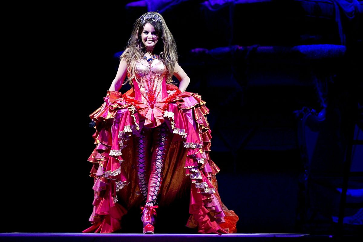 Сара Брайтман в Verizon Center в Вашингтоне, 19 ноября 2008 г. Сара Брайтман в Verizon Center