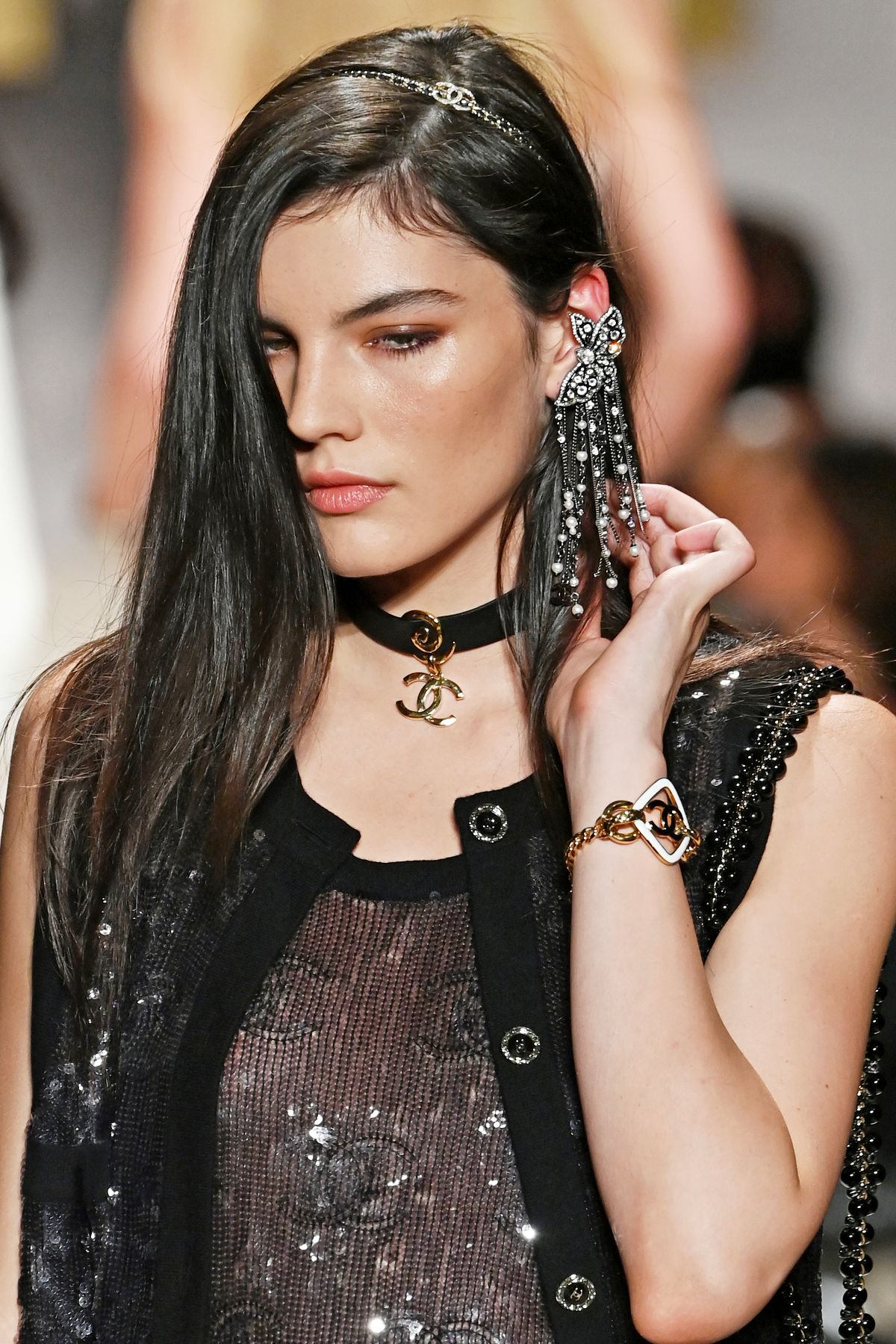 Крупным планом: детали шоу Chanel Весна/Лето 2022, фото 6 Шоу Chanel Весна/Лето 2022, фото 6