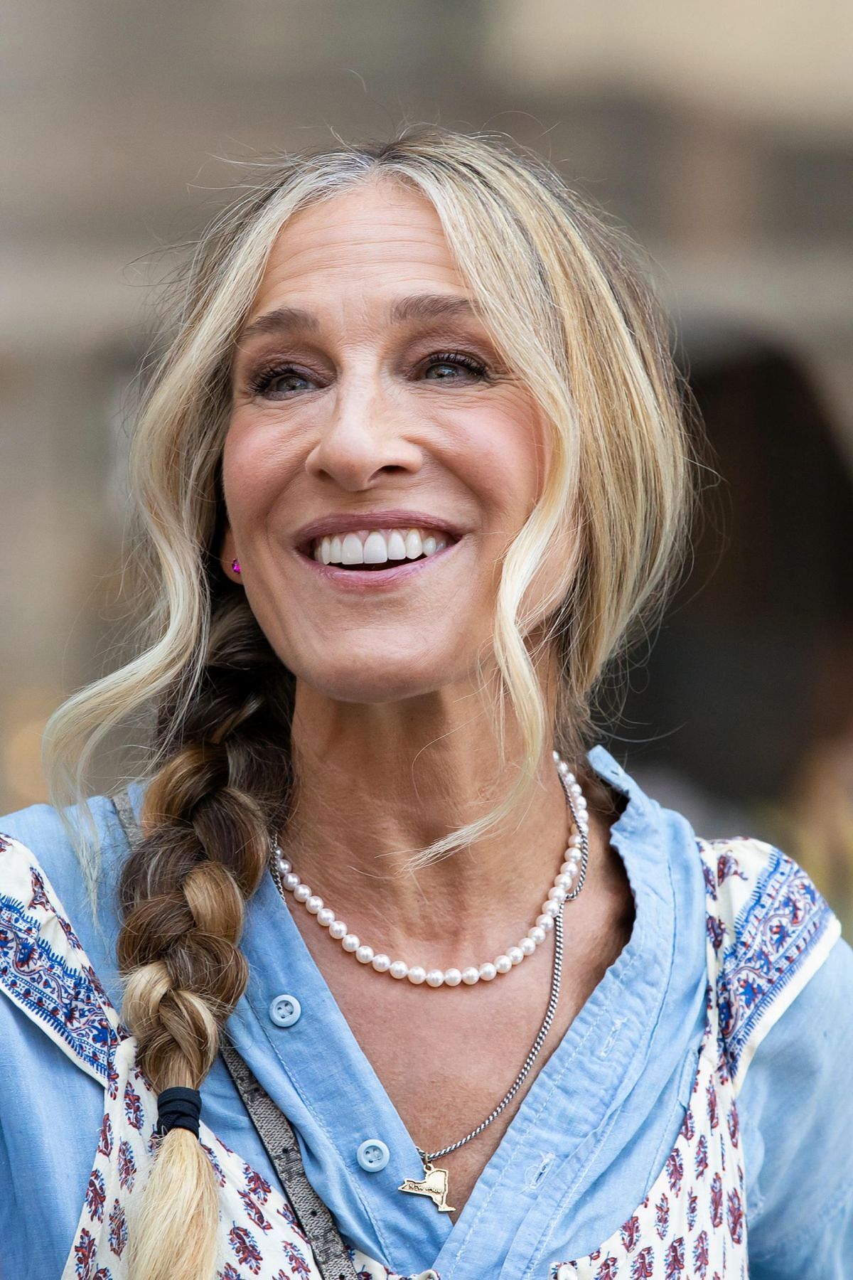 Сара Джессика Паркер на съемочной площадке сериала «И просто так...», 2021 г. Сара Джессика Паркер на съемочной площадке сериала «И просто так...»