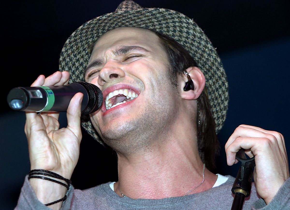 Уилл Янг на презентации нового шоу Top Of The Pops в Лондоне, 28 ноября 2003 г. Уилл Янг на презентации нового шоу Top Of The Pops