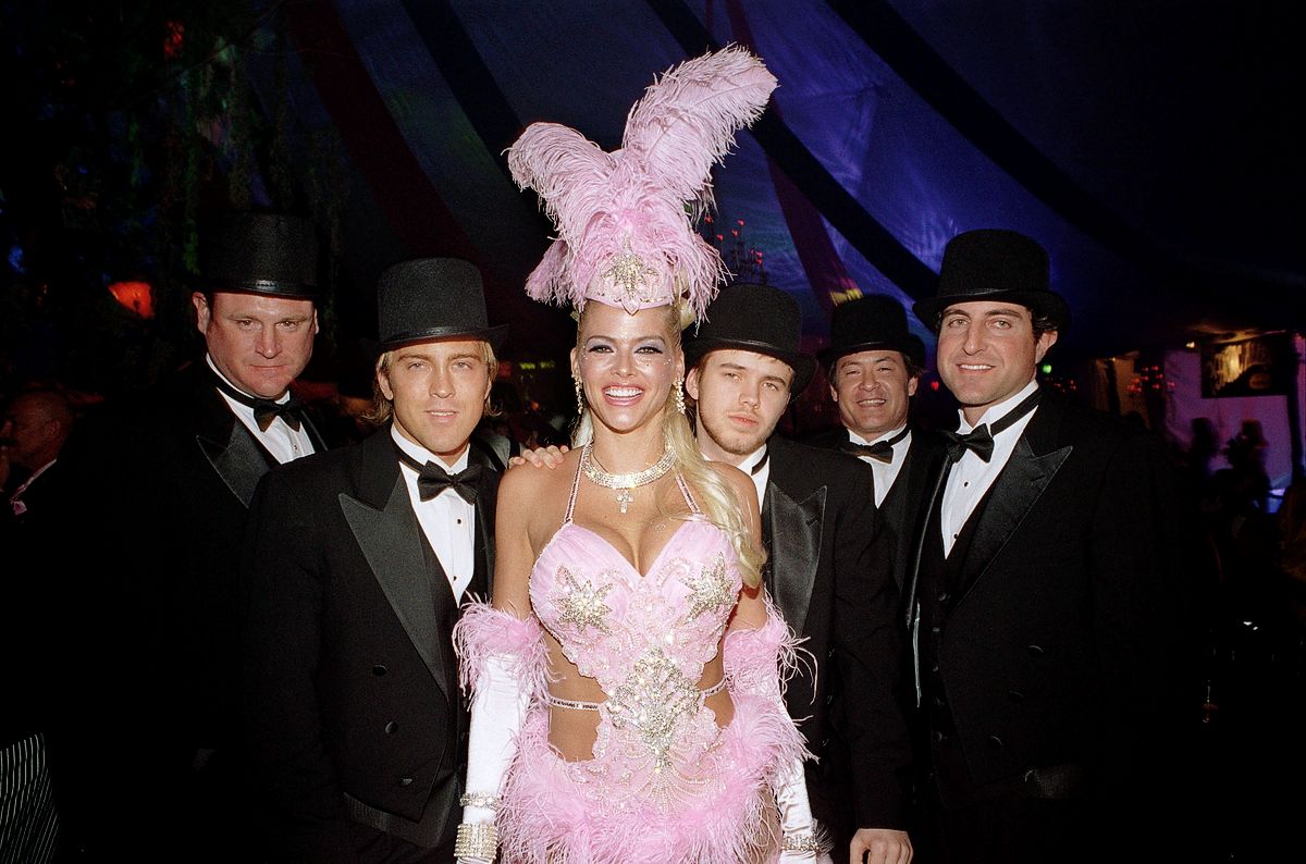 Анна-Николь Смит с сыном Дэниелом, 2006 г.