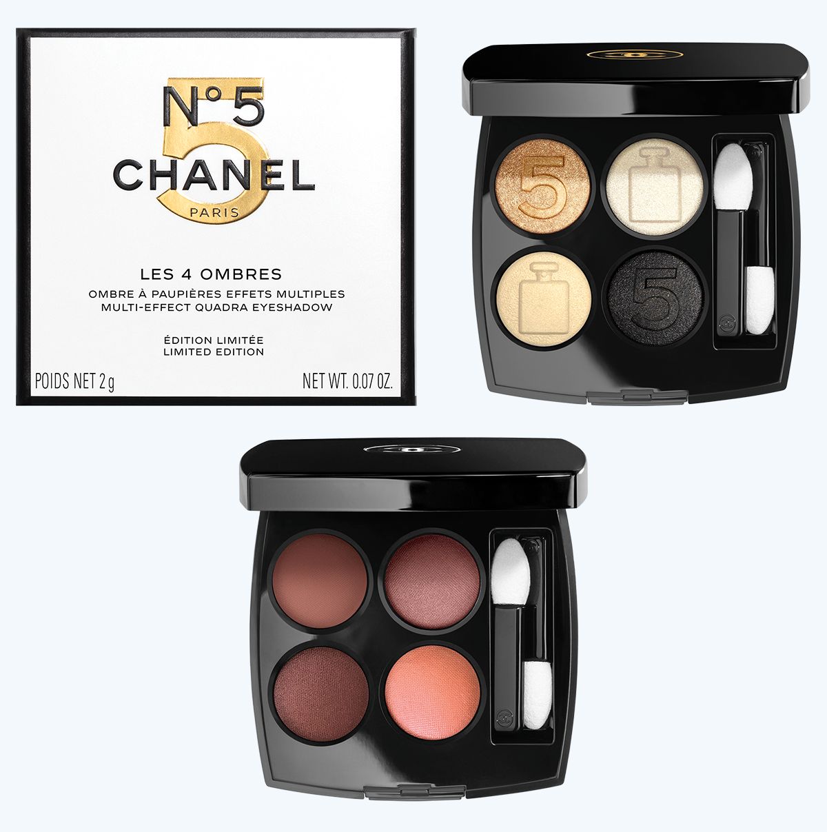 Chanel, Les 4 Ombres N°5; Les 4 Ombres, оттенок 354 Warm Memories