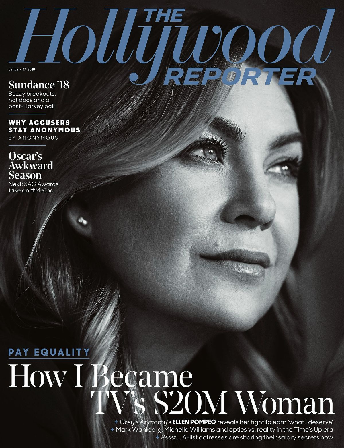На обложке журнала The Hollywood Reporter