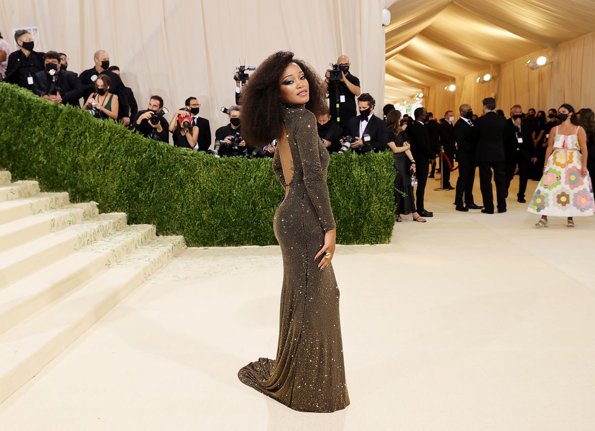 Кеке Палмер на балу Института костюма Met Gala 2021 «In America: A Lexicon Of Fashion»