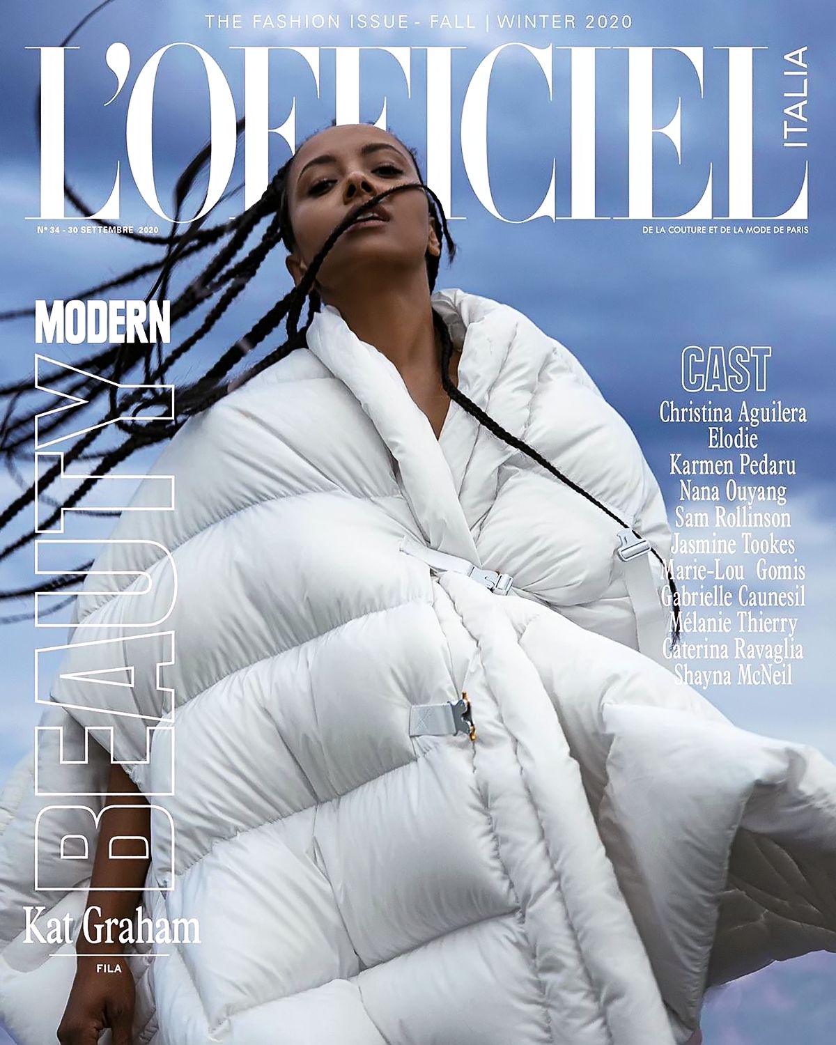 На обложке журнала L'OFFICIEL