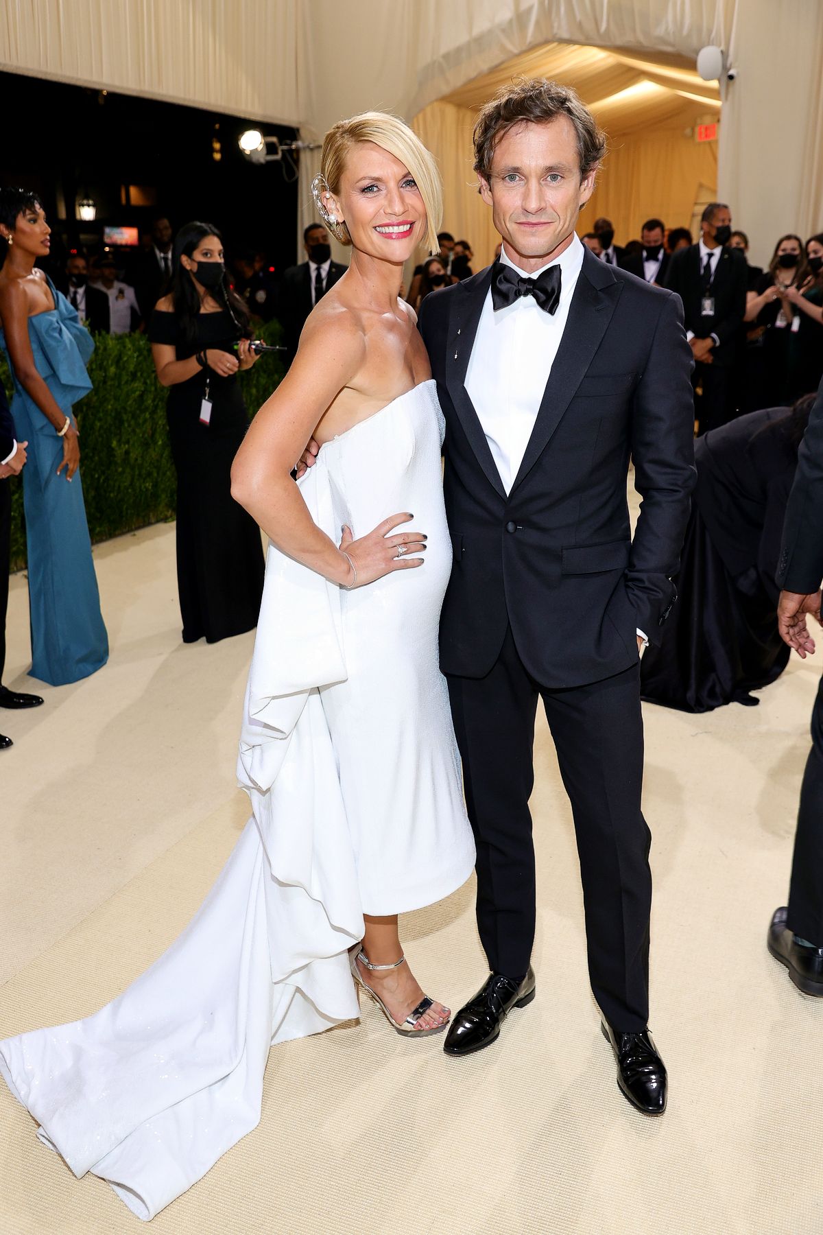 Клэр Дэйнс и Хью Дэнси на гала-вечере Met Gala 2021 «In America: A Lexicon Of Fashion»