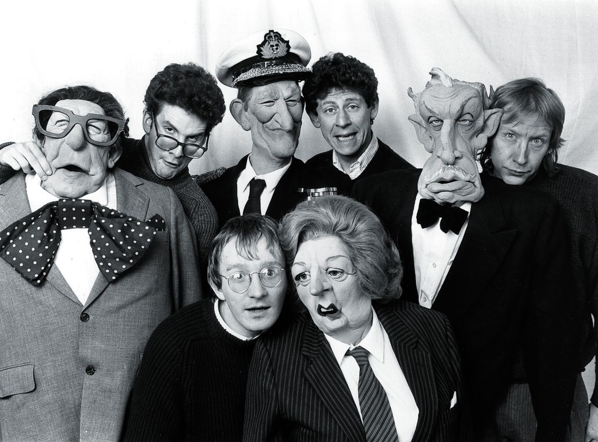 Кукольное шоу «Spitting Image» с куклой в образе Маргарет Тэтчер