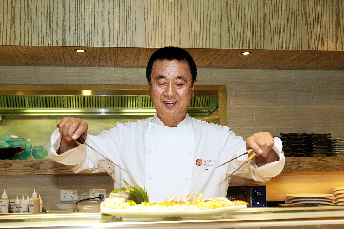 Нобу Мацухиса в ресторане Nobu