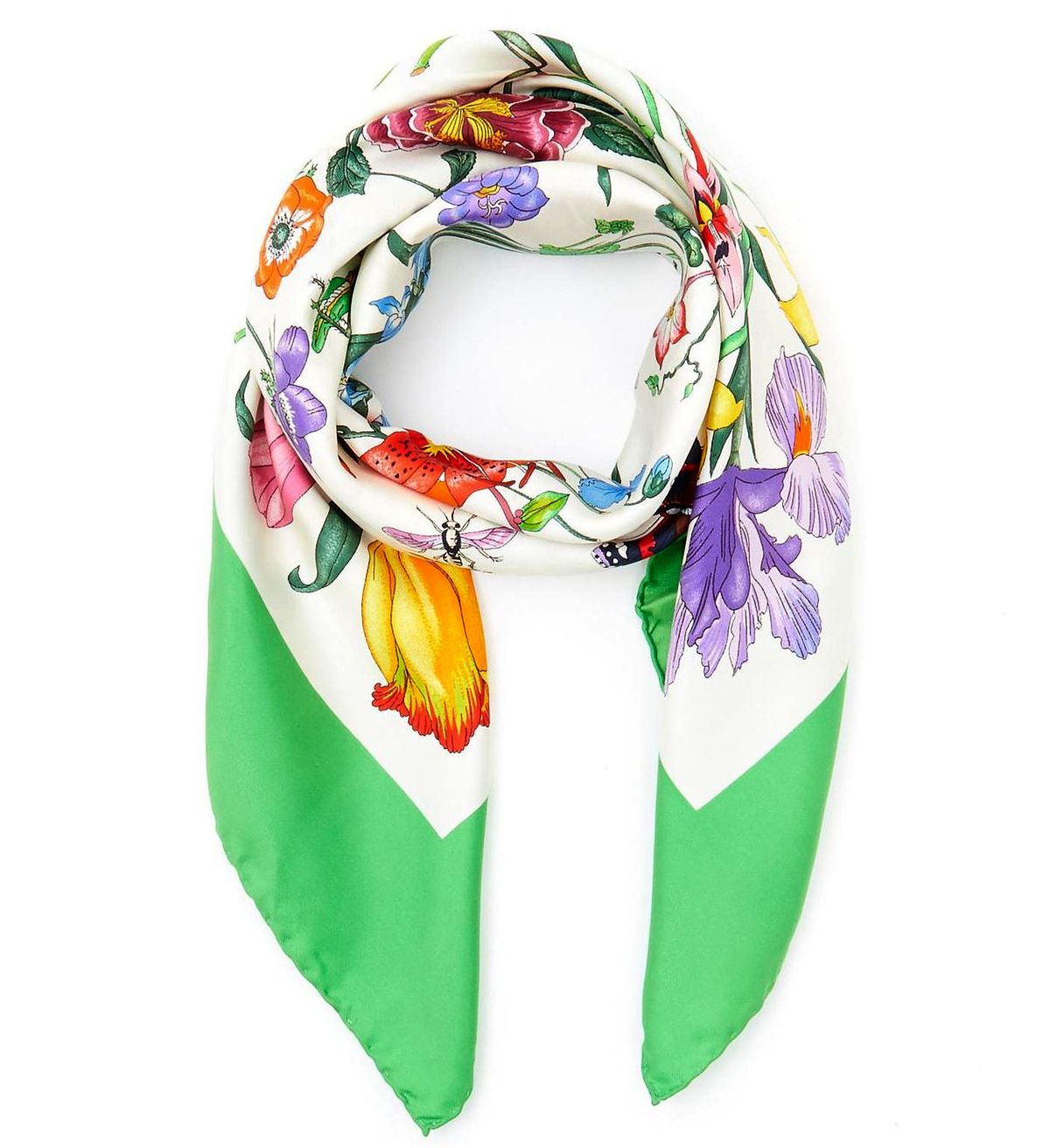 Платок «Flora» от Gucci