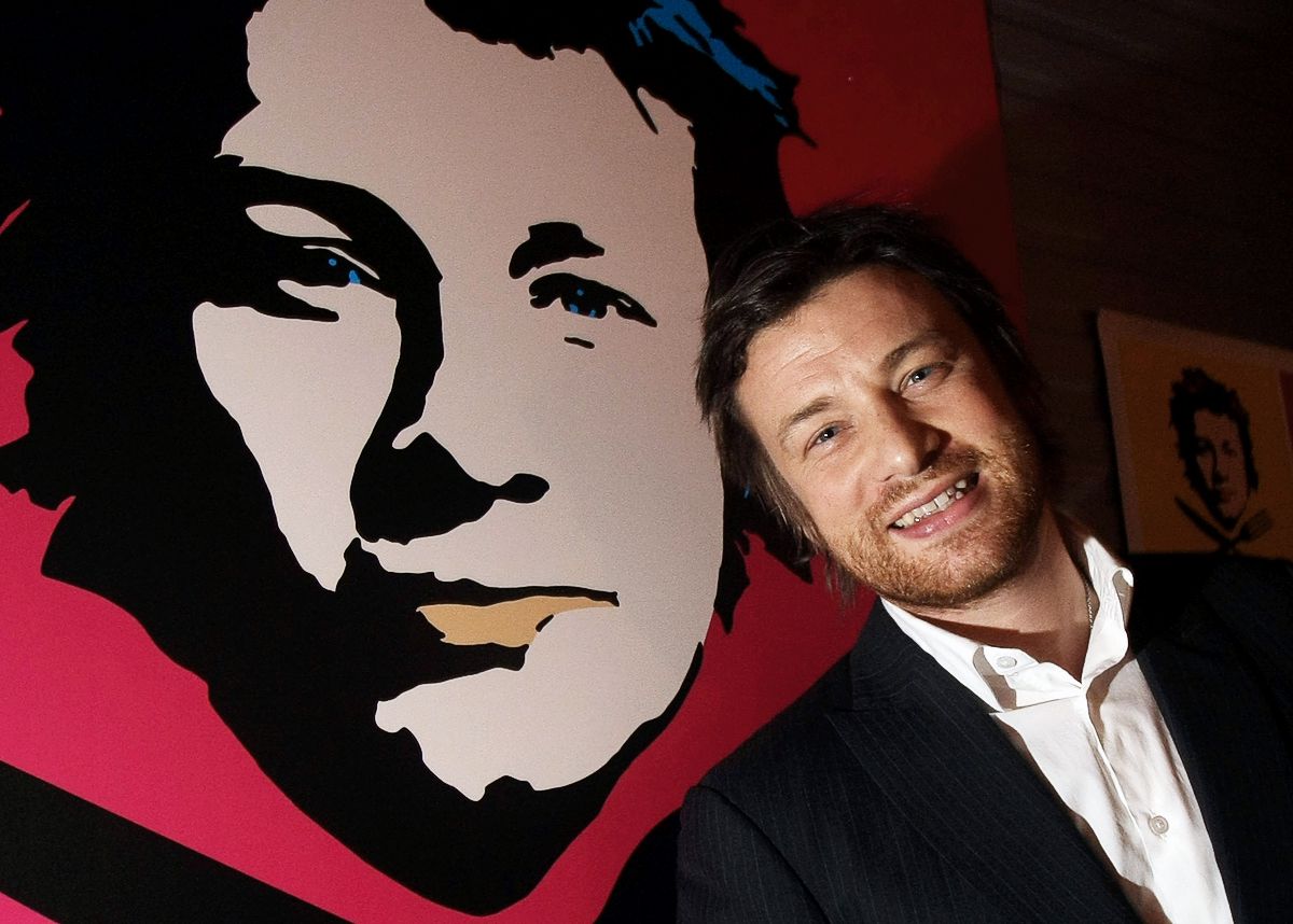 Шеф-повар перед открытием нового шоу «Das Jamie Oliver Dinner Frankfurt»