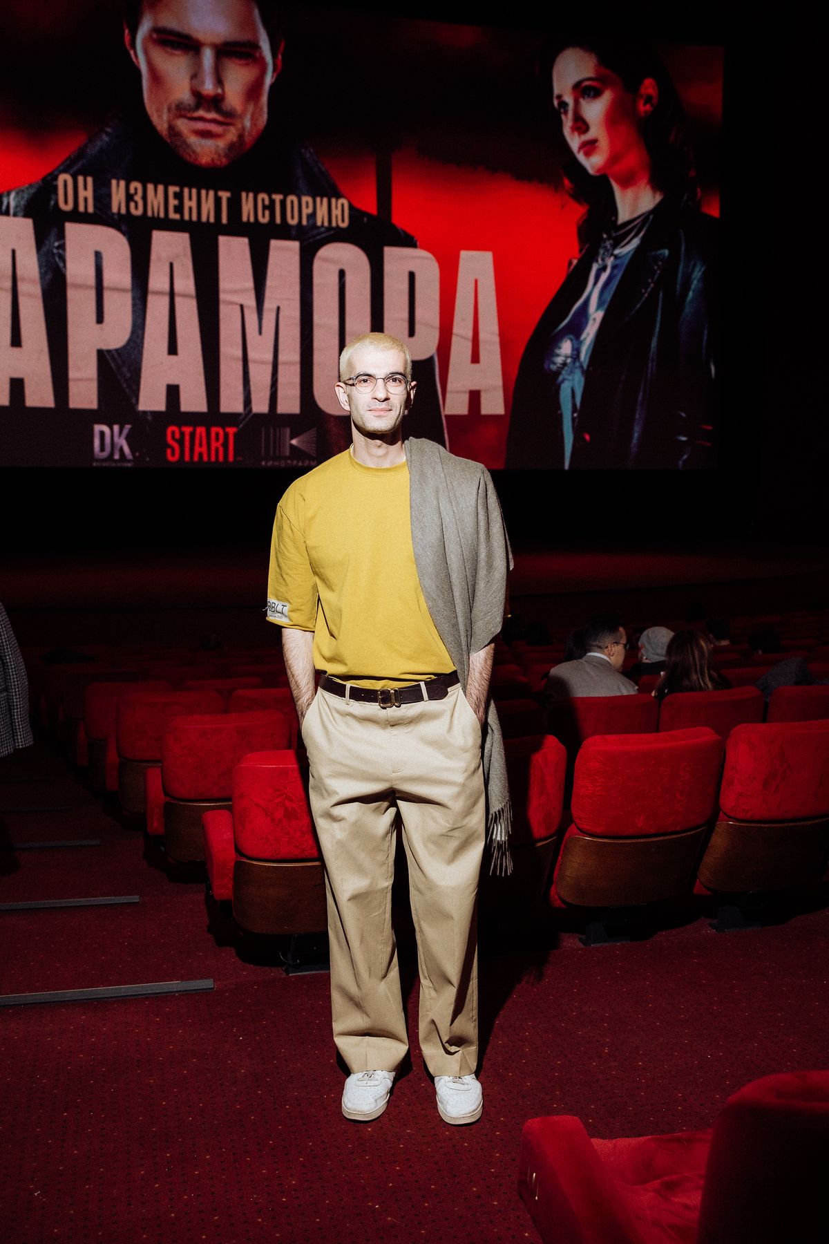 Амбарцум Кабанян на премьере сериала Данилы Козловского «Карамора»