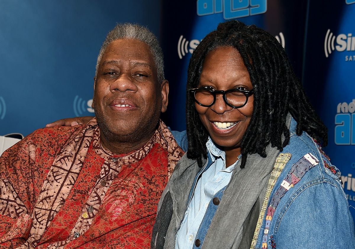 Андре Леон Тэлли и Вупи Голдберг посещают SiriusXM Studios